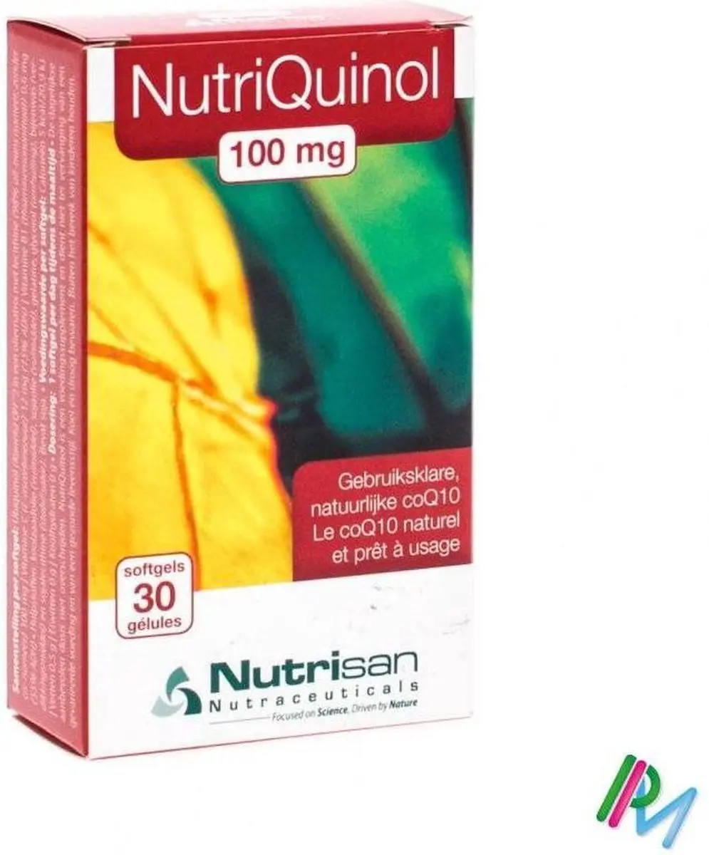Nutrisan Nutriquinol 100mg Softgels - 30 Stuks