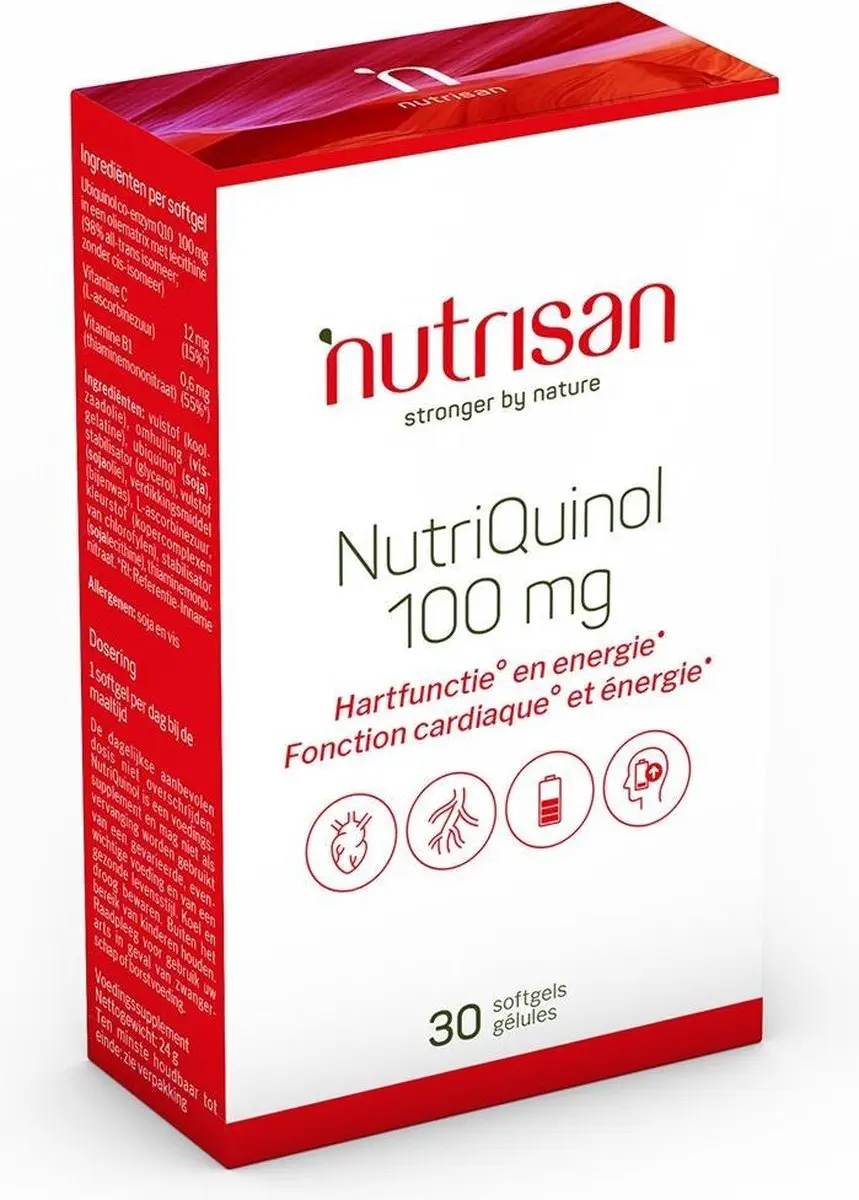 Nutrisan Nutriquinol 100mg Softgels