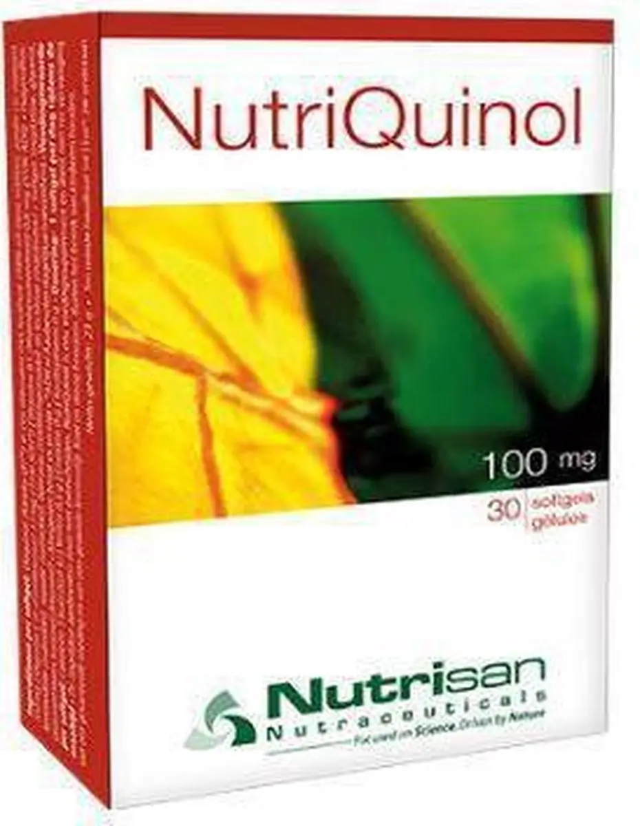 Nutrisan Nutriquinol 100mg Softgels - 30 Stuks