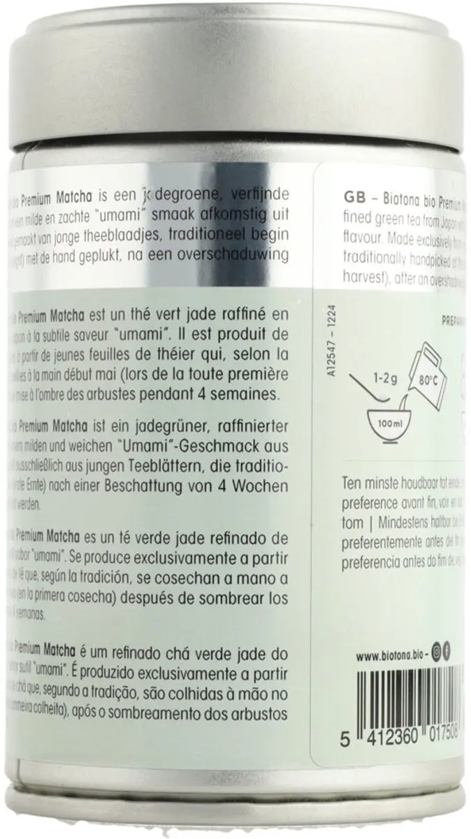 Biotona Premium Matcha