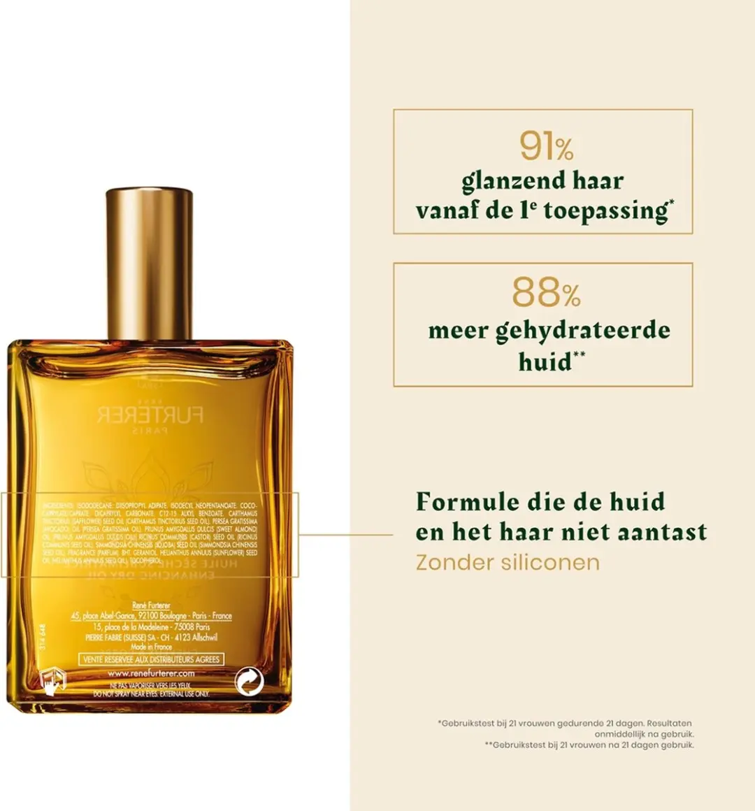 Rene Furterer 5 Sens Droge Olie 100ml