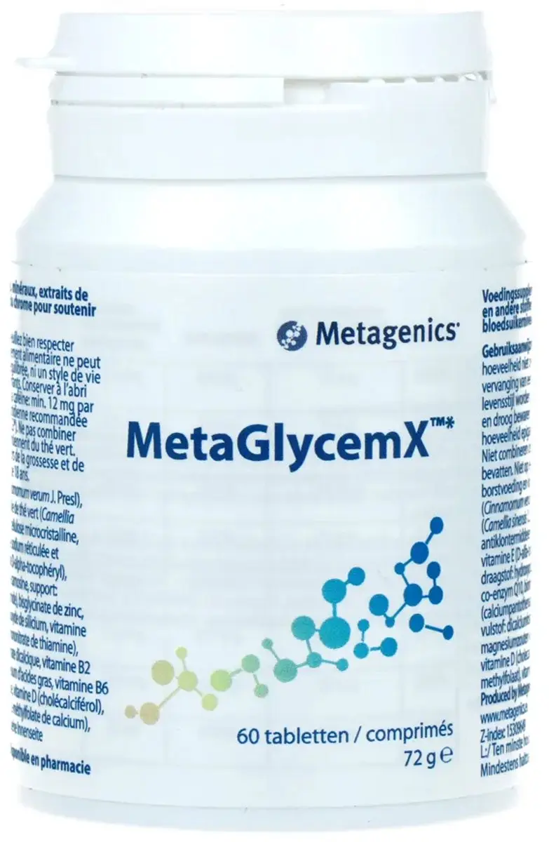 Metagenics MetaGlycemX Tabletten 60 stuks