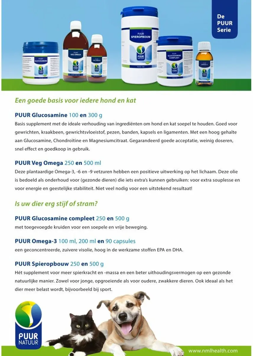Puur Glucosamine Extra 250g