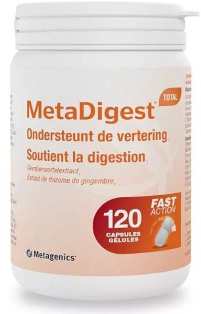 Metagenics MetaDigest Totaal Capsules 120 Stuks