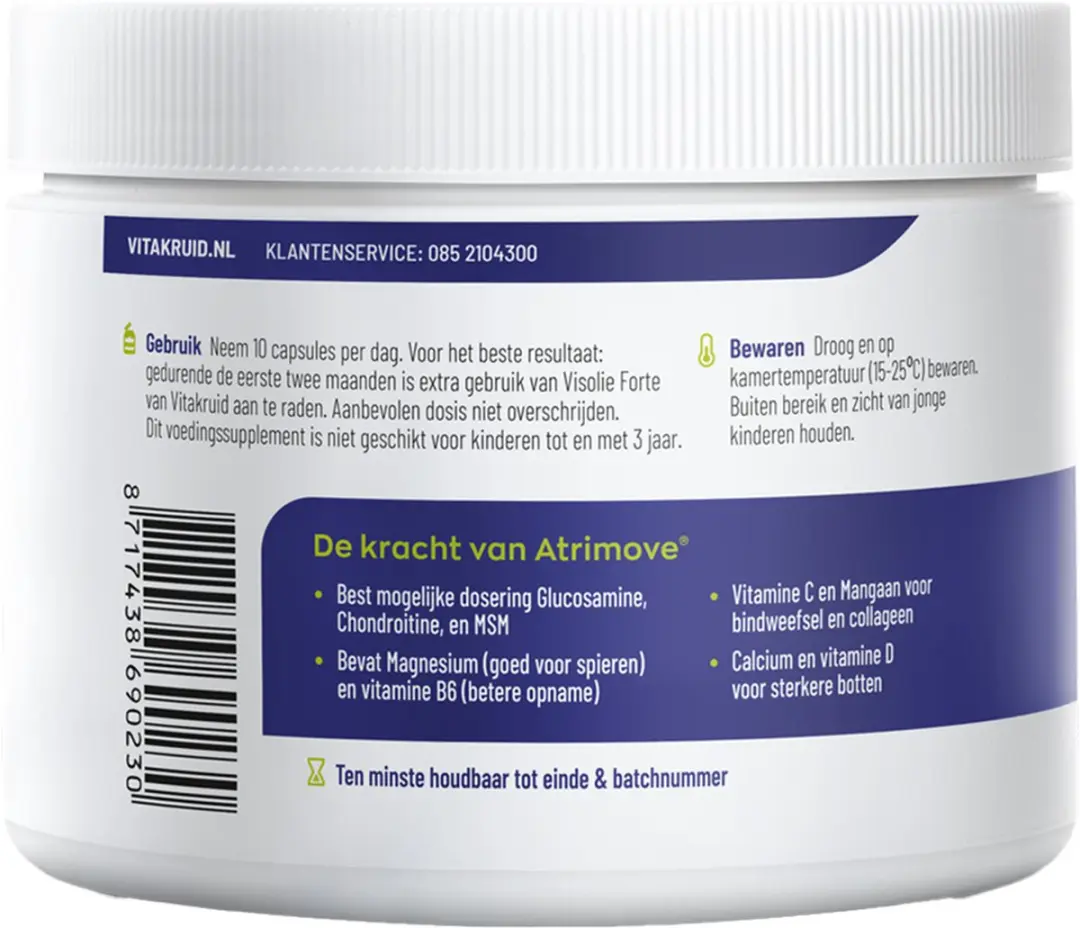Vitakruid Atrimove 300 Capsules - 440g - afbeelding 4 van 6