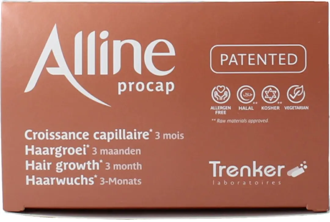 Trenker Alline Procap Haar- en Nagelversterkend 180 Capsules