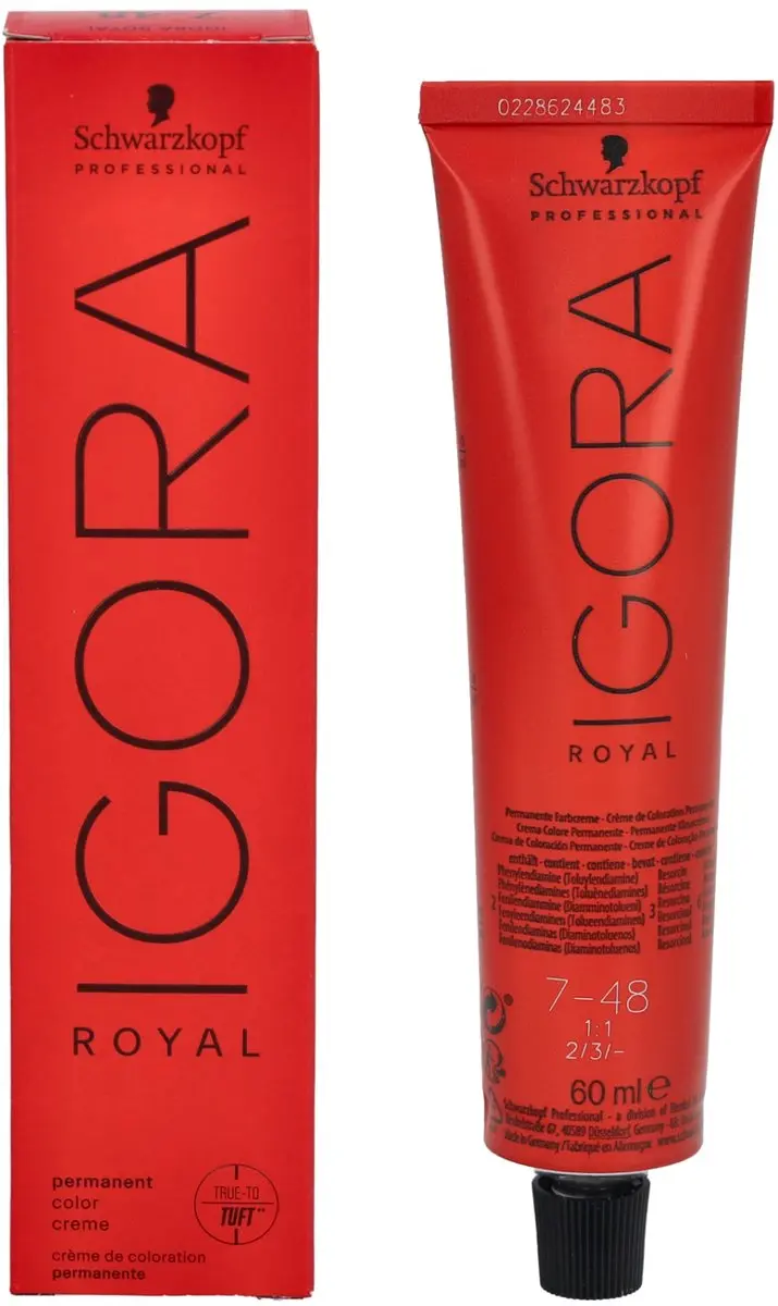 Schwarzkopf Igora Royal 7-48 Kleurspoeling 60ml