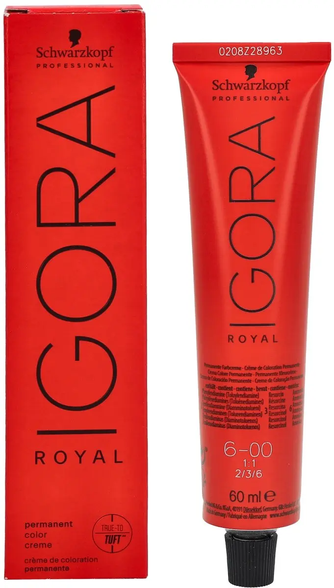 Schwarzkopf Professional Igora Royal 6-00 Kleurspoeling 60ml
