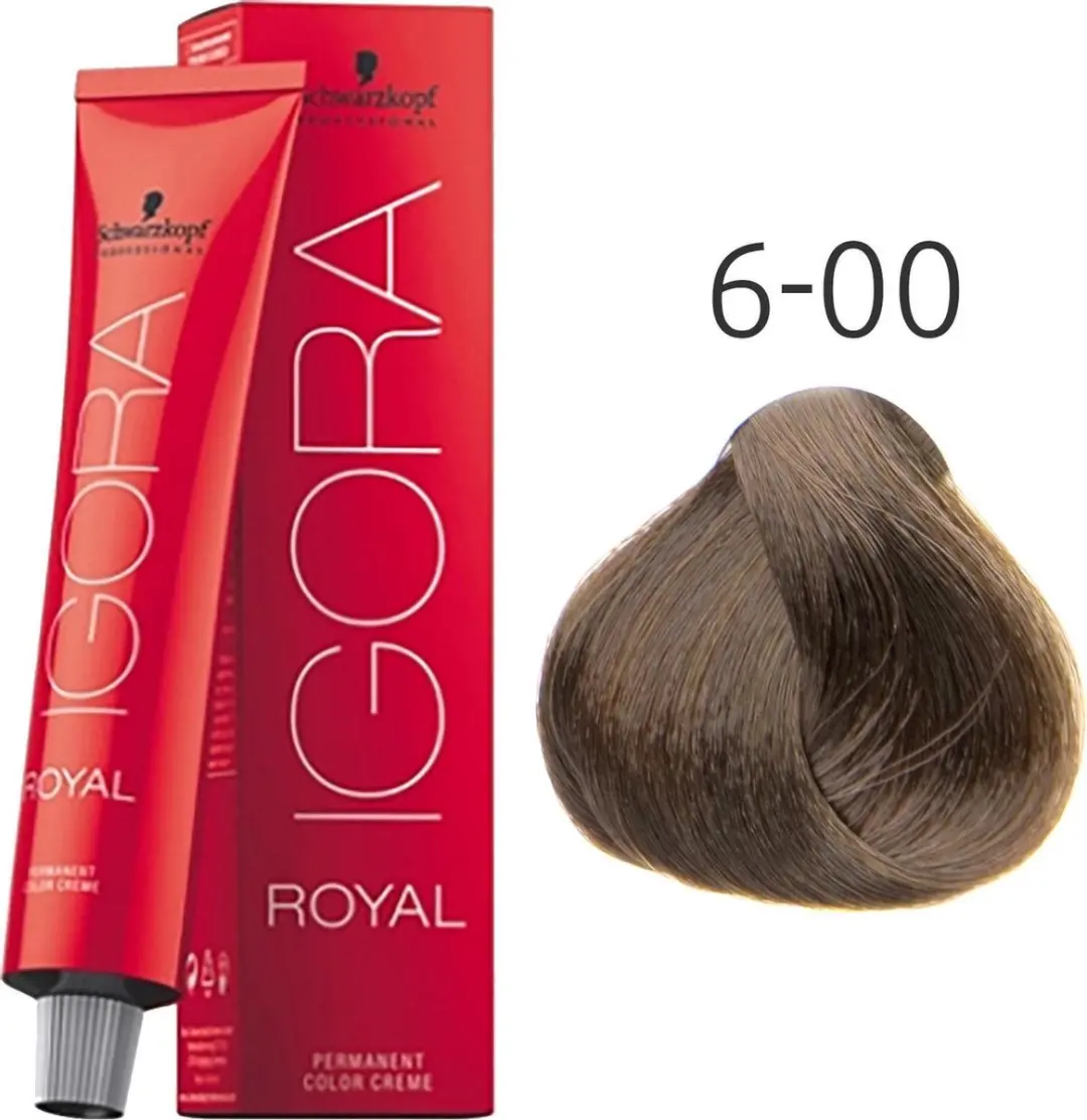 Schwarzkopf Professional Igora Royal 6-00 Kleurspoeling 60ml