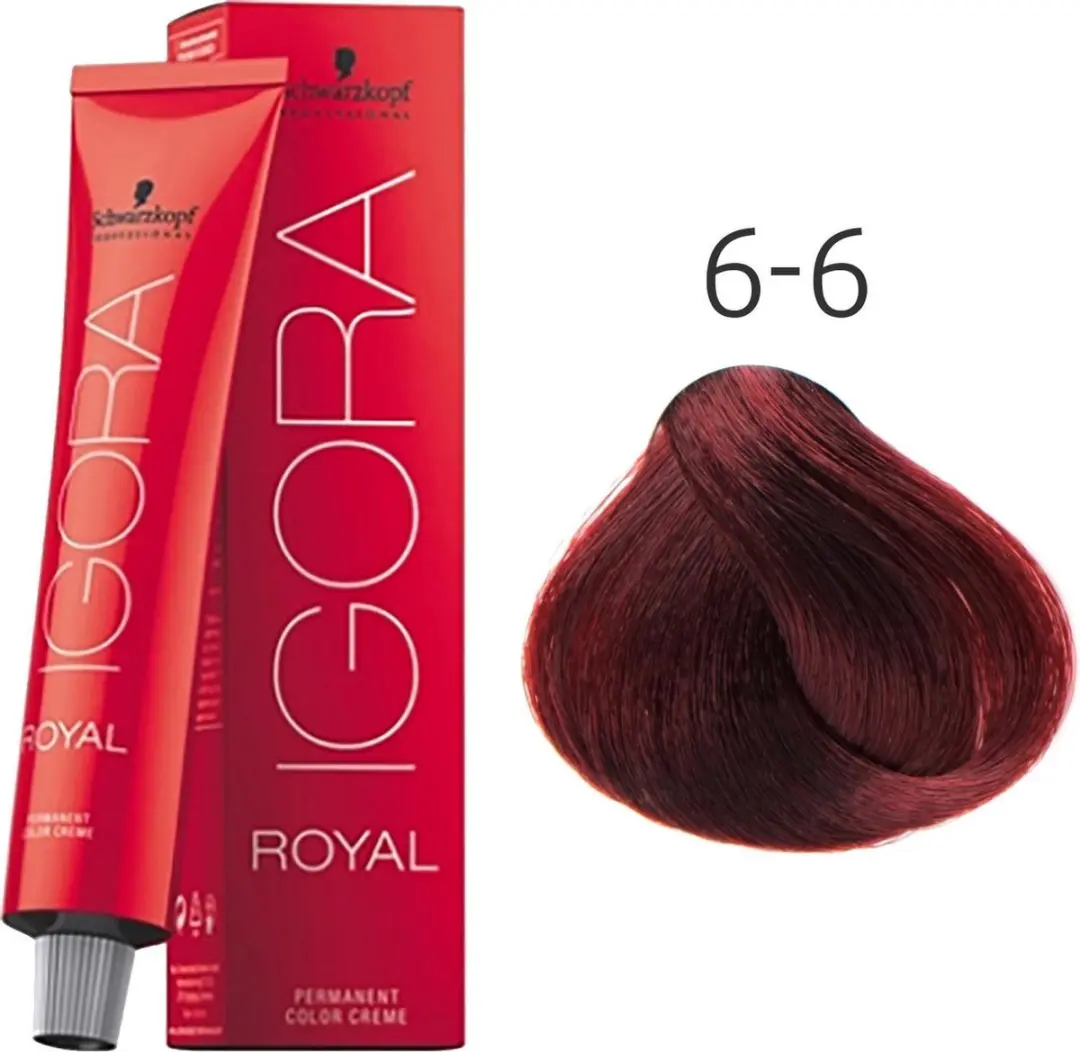 Schwarzkopf Professional Igora Royal 6-6 Kleurspoeling 60ml