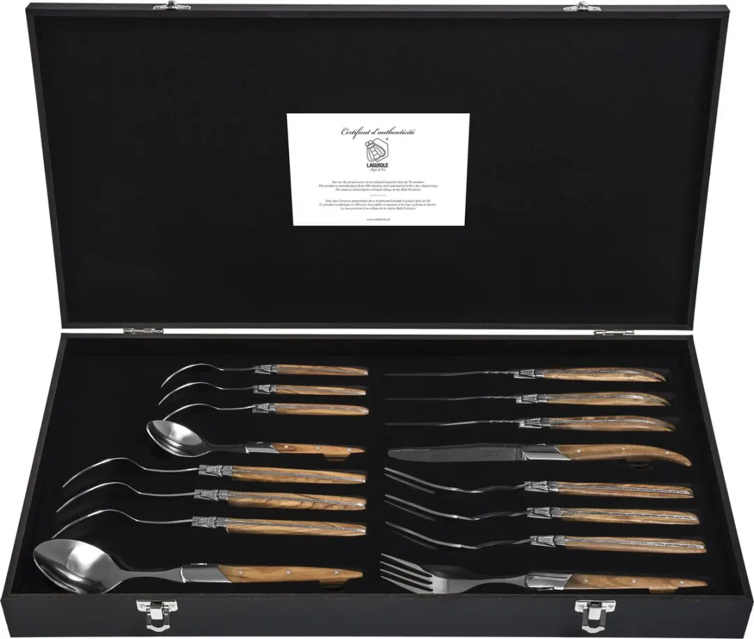 Laguiole Style de Vie Bestekset Luxury Line
