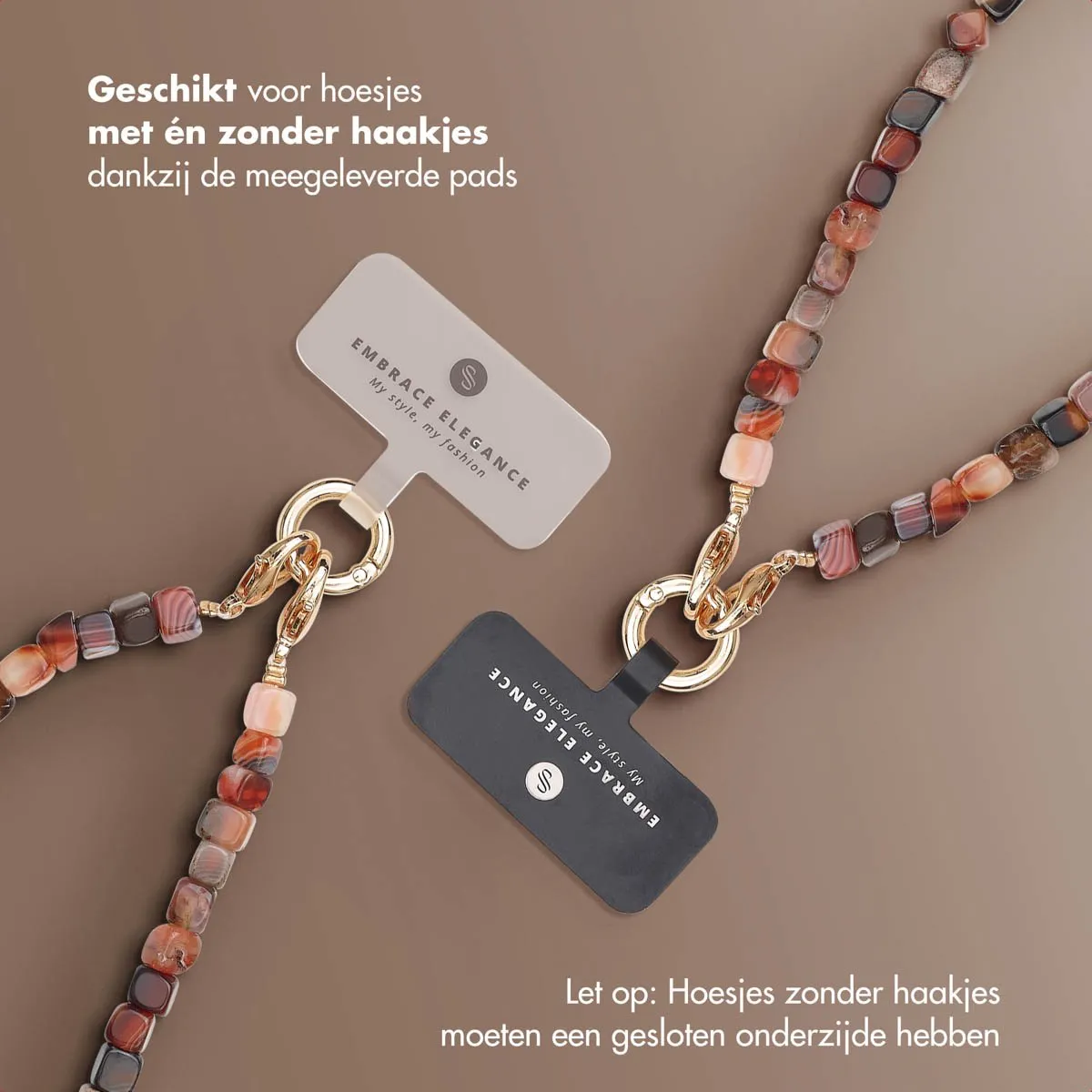 Selencia Universeel Telefoonkoord SH00083944 - Earth Tones
