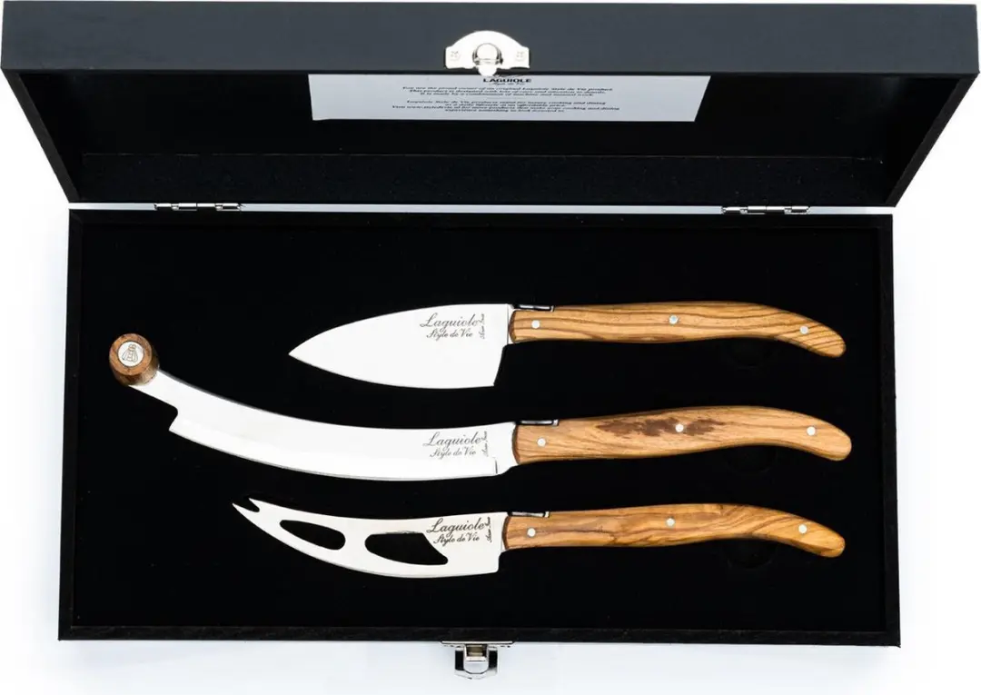 Laguiole Style de Vie Kaasmessenset Luxury Line