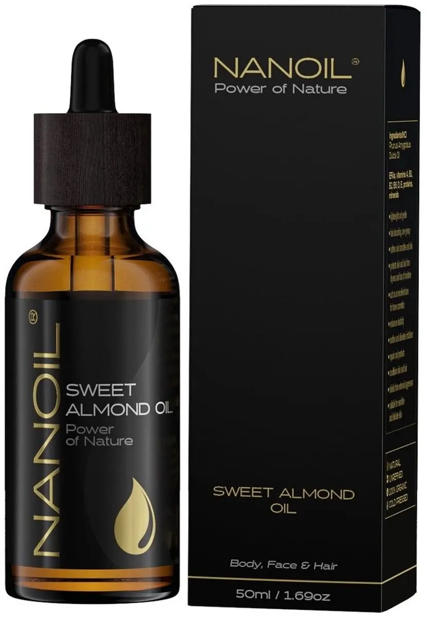 Nanoil Zoete Amandelolie 50ml