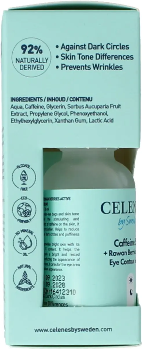 Celenes Cafeïne + Lijsterbessen Serum 30ml