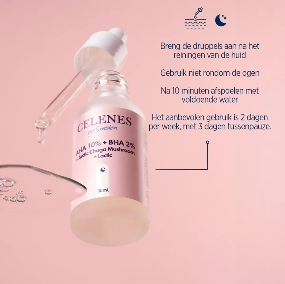 Celenes Aha Bha Serum 30ml - met Arctic Chaga