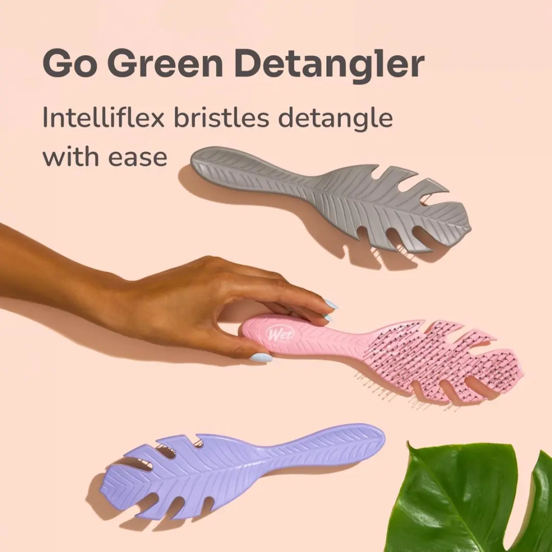 The Wet Brush Go Green Detangler - Lavendel