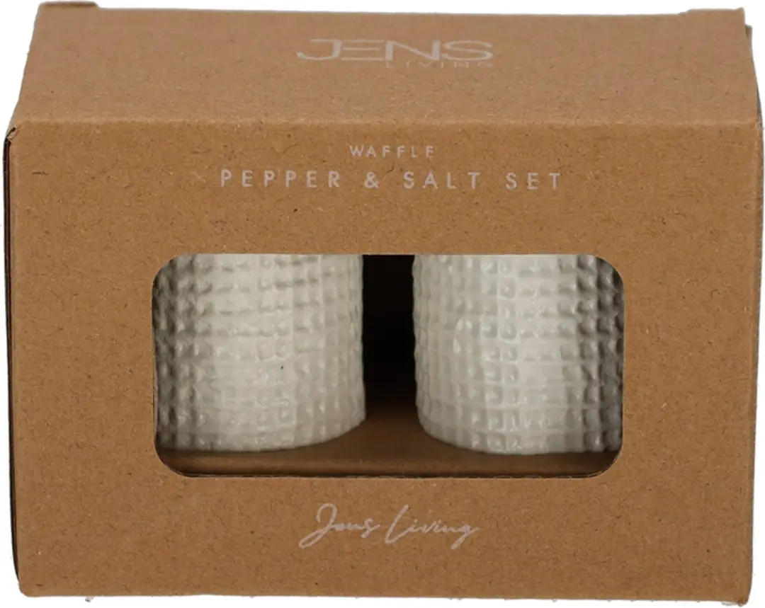 JENS Living Wafel Peper & Zout Set