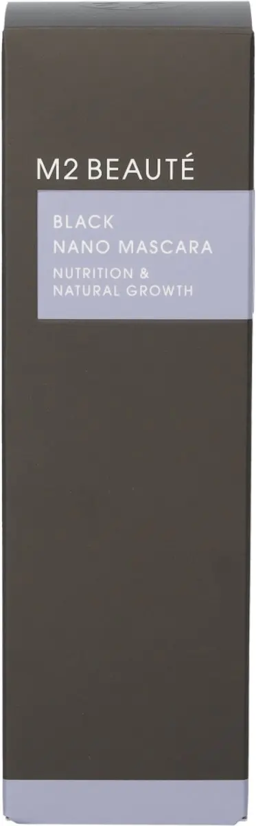 M2 Beauté Black Nano Mascara 6ml - Beige