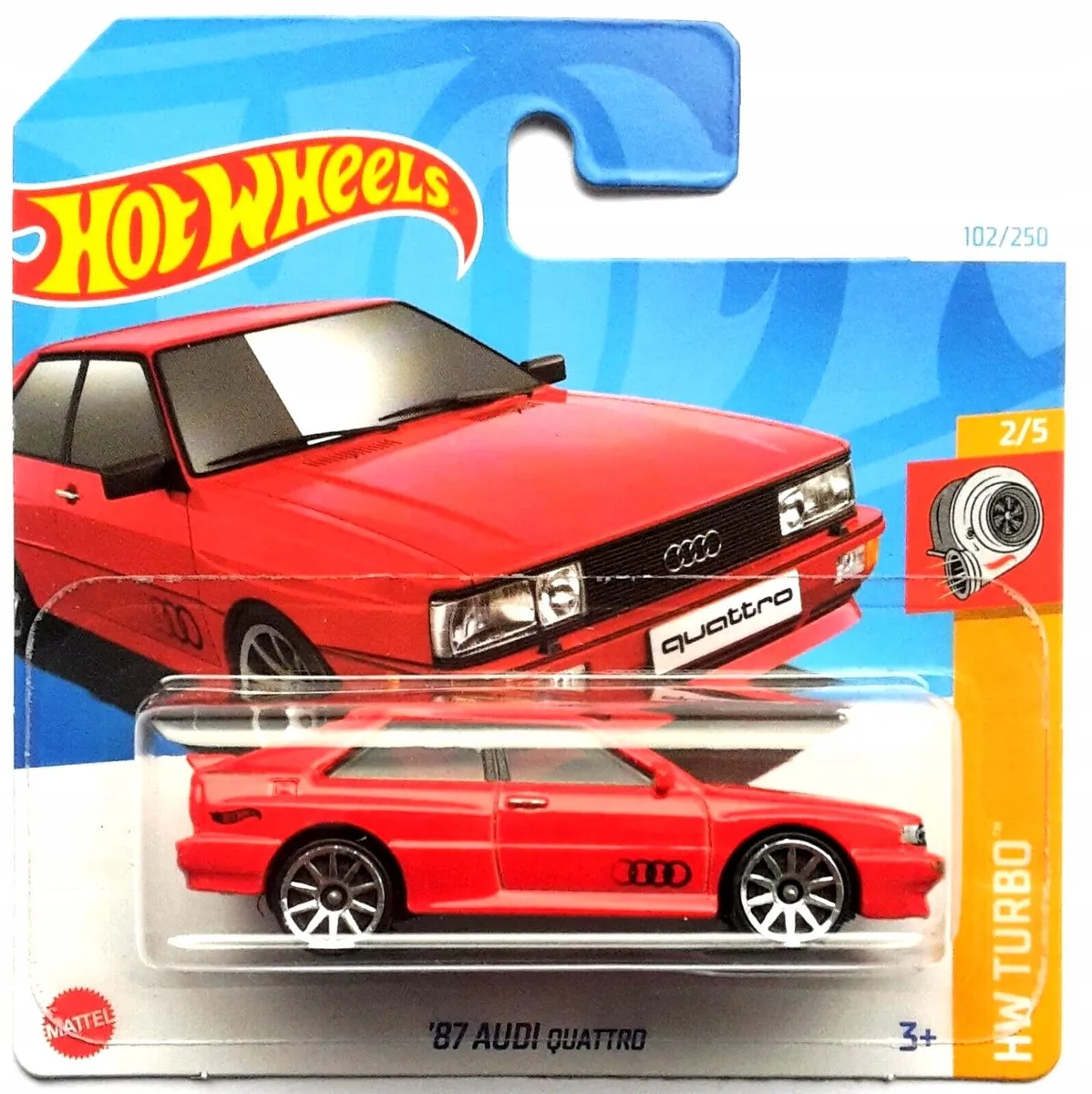 Hot Wheels Audi Quattro 1:64 Modelauto