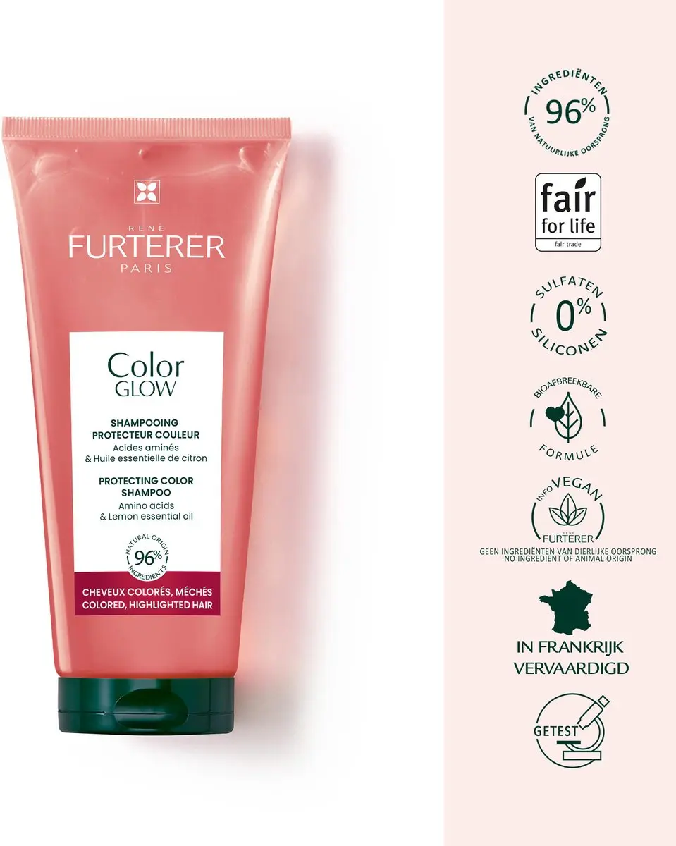 Rene Furterer Color Glow Kleurbeschermende Shampoo 200ml