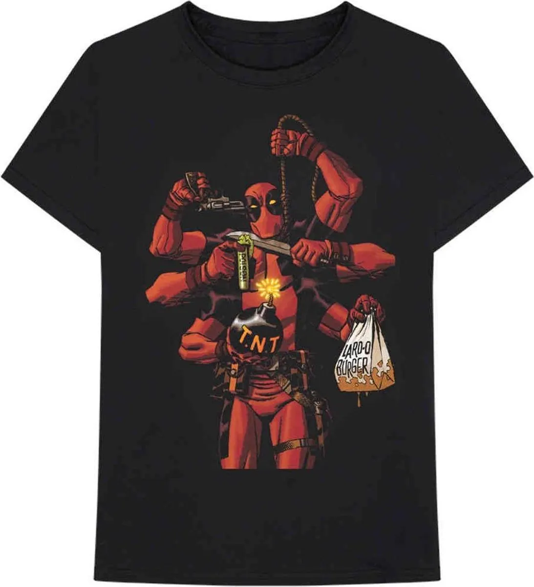 Marvel Deadpool Heren T-shirt M