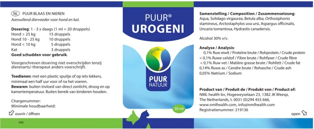 Puur Natuur Blaas En Nieren 50ml