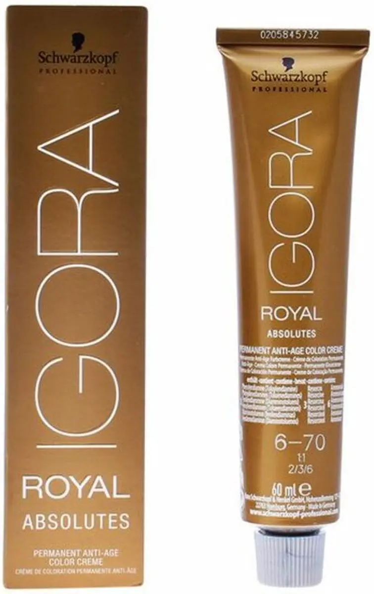 Schwarzkopf Igora Absolutes 60ml - Kleur 6-70