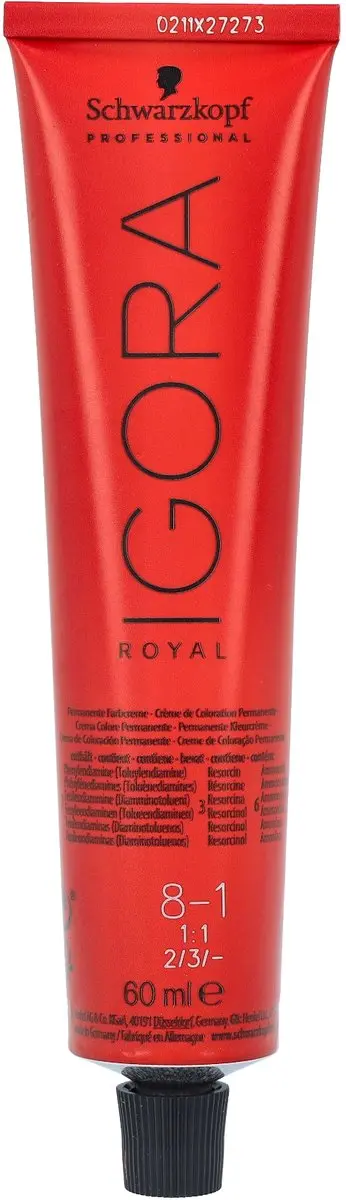 Schwarzkopf Igora Royal 8-1 Kleurspoeling 60ml