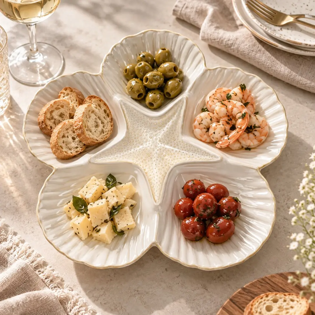 JENS Living Serveerbord Schelp