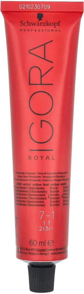 Schwarzkopf Igora Royal 7-1 Kleurspoeling 60ml