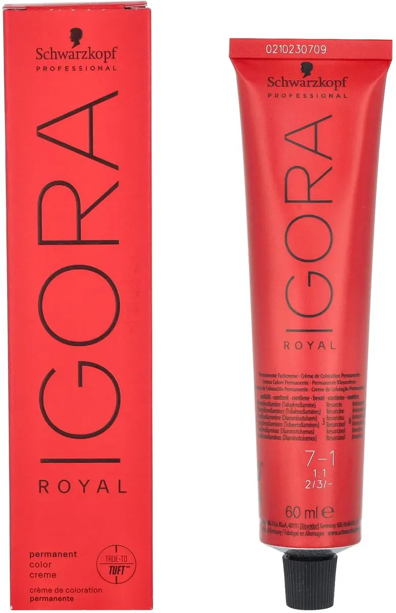 Schwarzkopf Igora Royal 7-1 Kleurspoeling 60ml