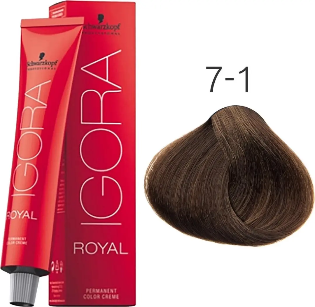Schwarzkopf Igora Royal 7-1 Kleurspoeling 60ml