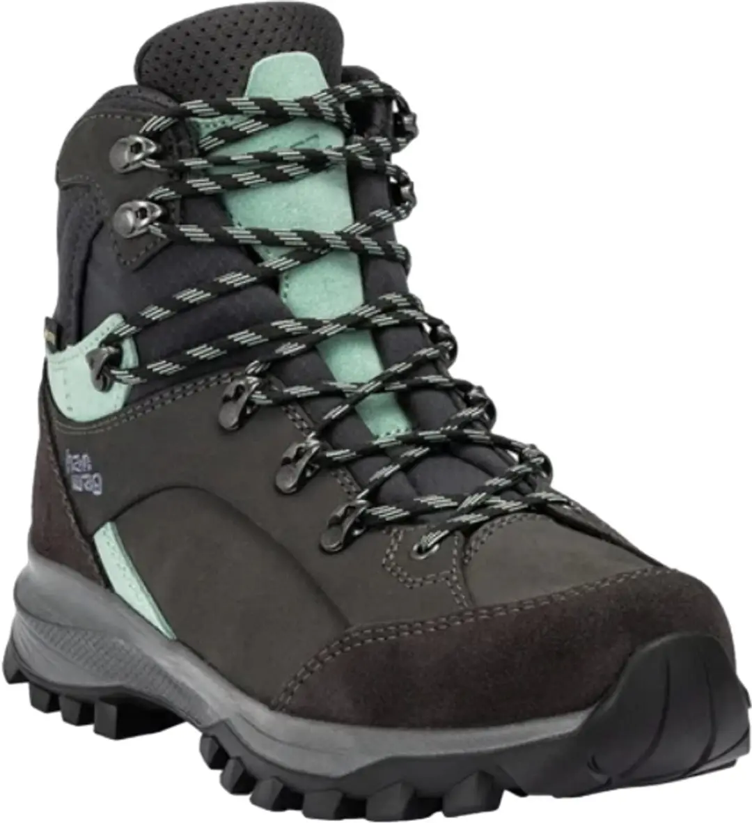 Hanwag Alta Bunion II Lady GTX Wandelschoenen - 37.5 Asphalt/Mint