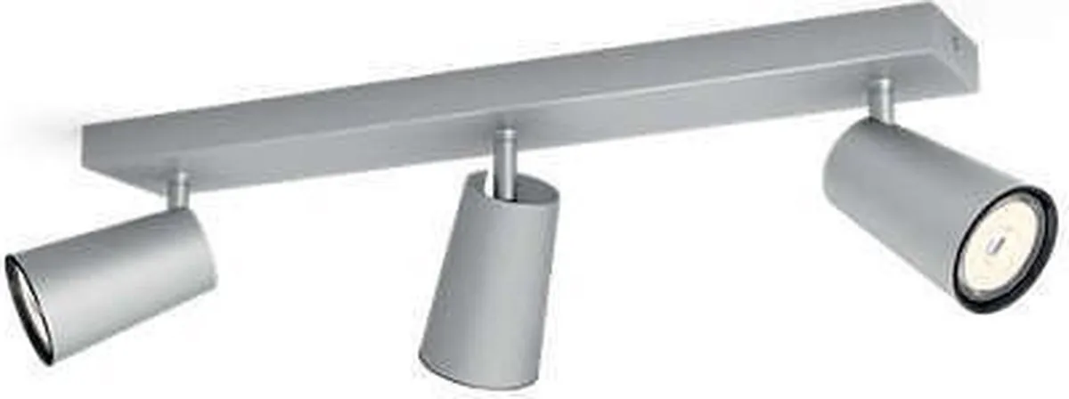 Philips Paisley Opbouwspot 3-lichts - Aluminium