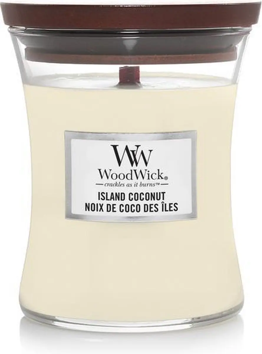Woodwick Hourglass Medium Geurkaars