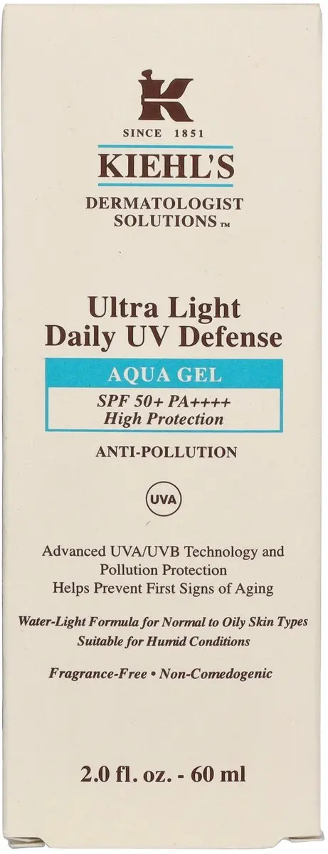 Kiehl's Ultra Light Daily UV Defense Aqua Gel SPF 50