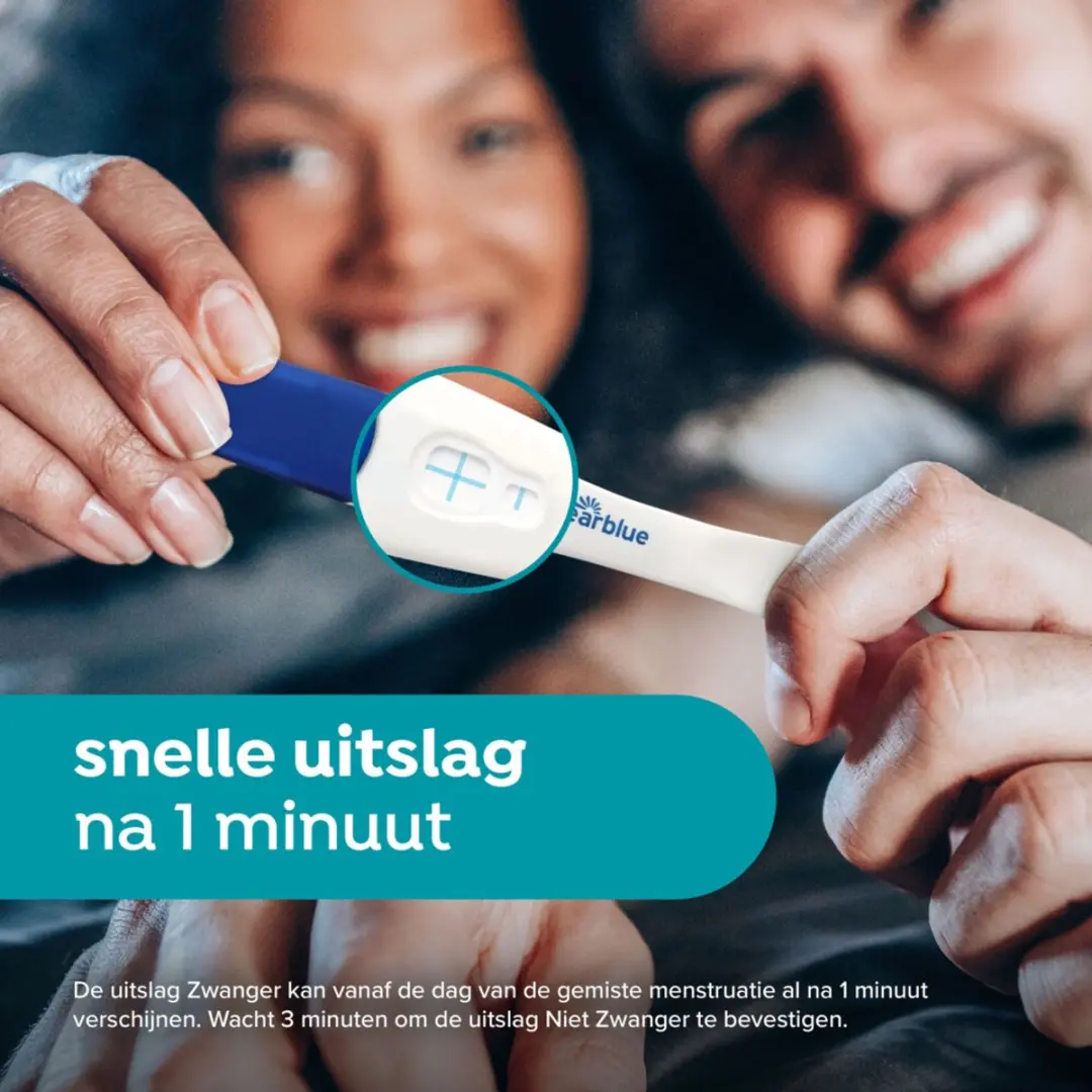 Clearblue Zwangerschapstest Snelle Detectie - 2 Stuks - afbeelding 6 van 6
