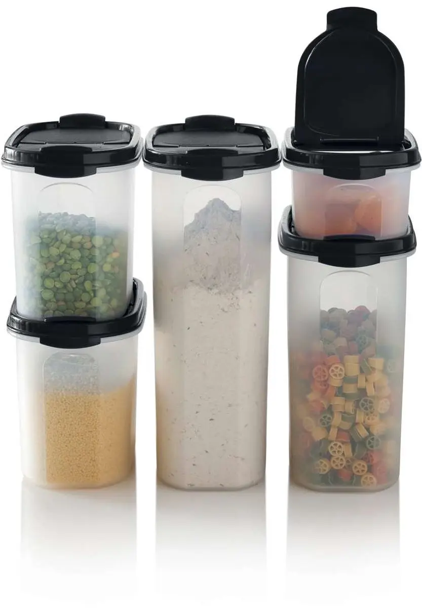 Tupperware Set Ruimtespaarders (set van 5 maten)