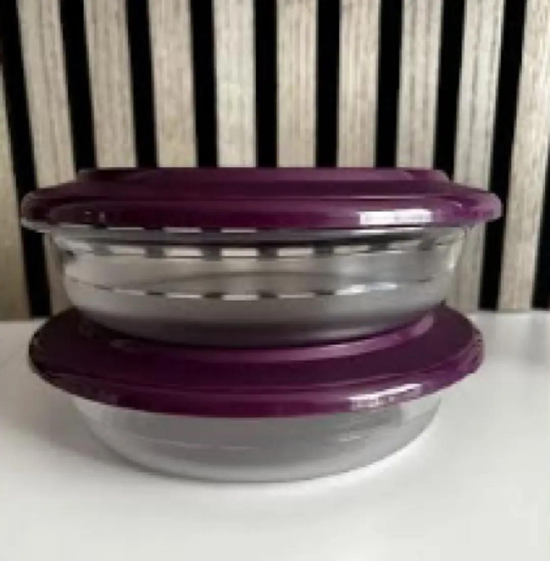 Tupperware Ontbijtkommetjes (2 x 350ml), 18 x 5 cm h