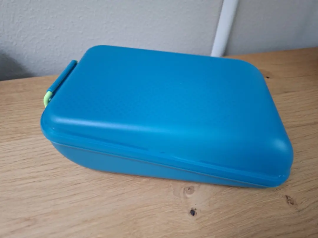 Tupperware Lunchdoos blauw