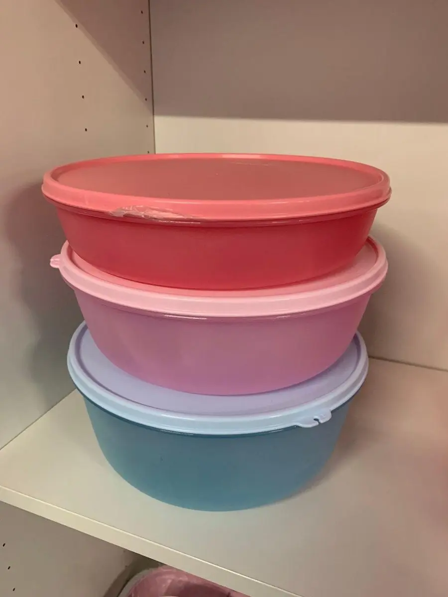 Tupperware Grote Ruimtekommen set van 3 maat XL