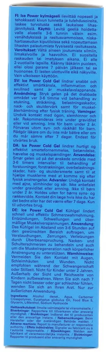 ICEpower Gel 75ml - afbeelding 5 van 6