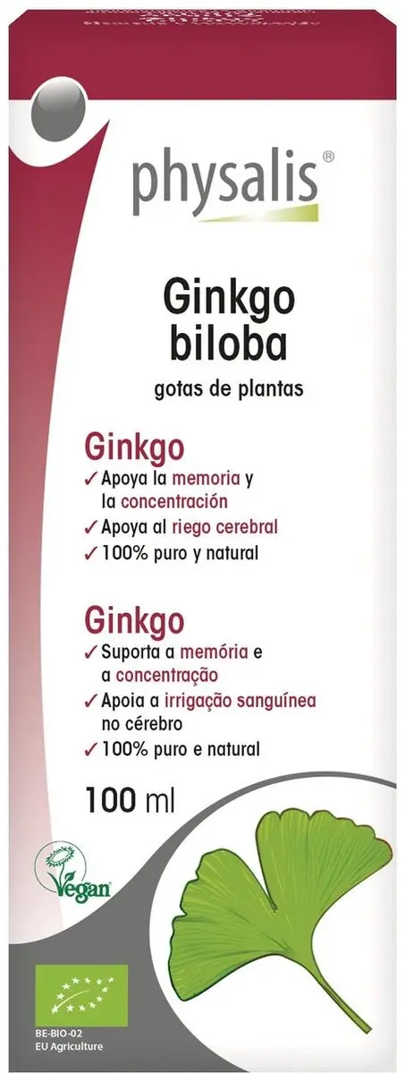 Physalis Ginkgo biloba bio 100 Milliliter