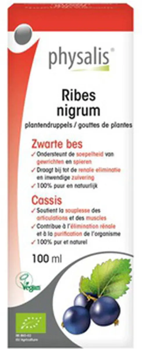 Physalis Bio Zwarte Bes Sap 100ml