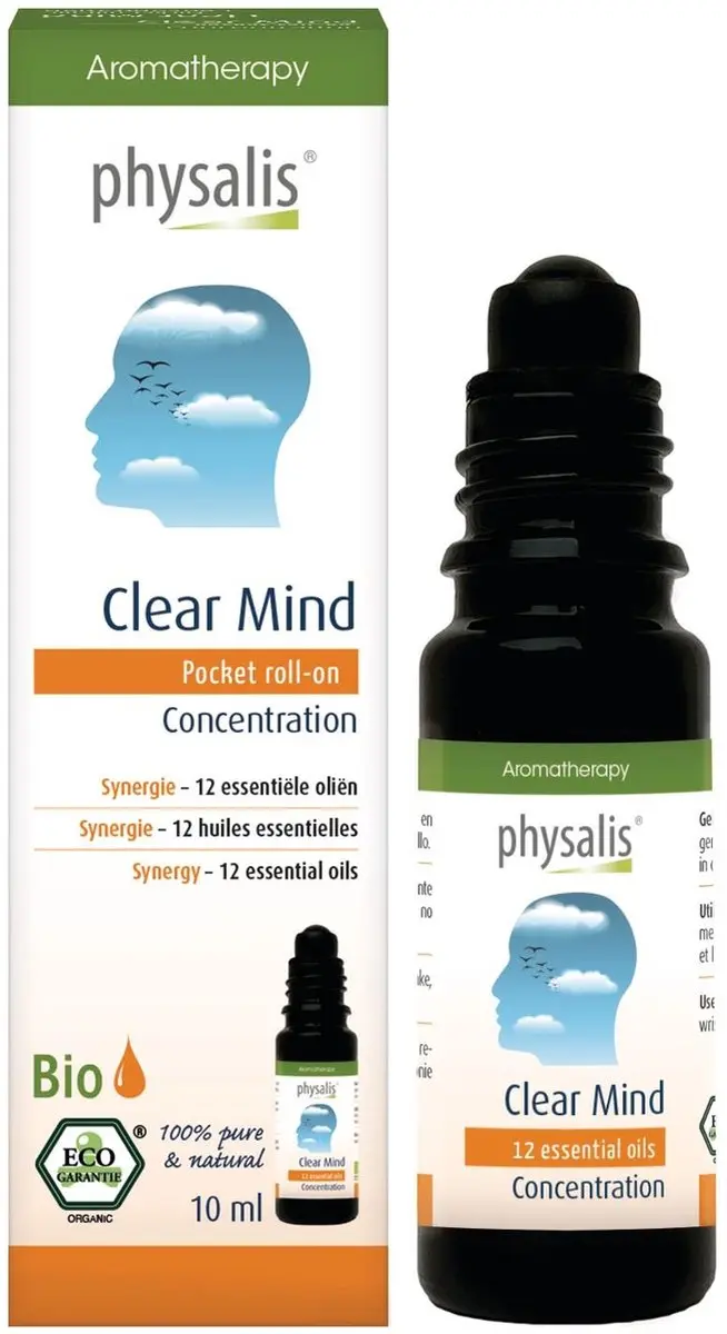 Physalis Roll-on Clear Mind Bio 10ml