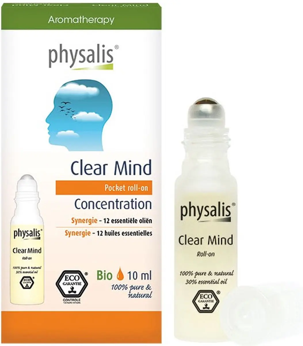 Physalis Roll-on Clear Mind Bio 10ml - 10 Stuks