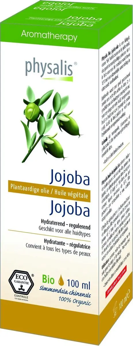 Physalis Biologisch Jojoba Aromatherapieolie 100ml