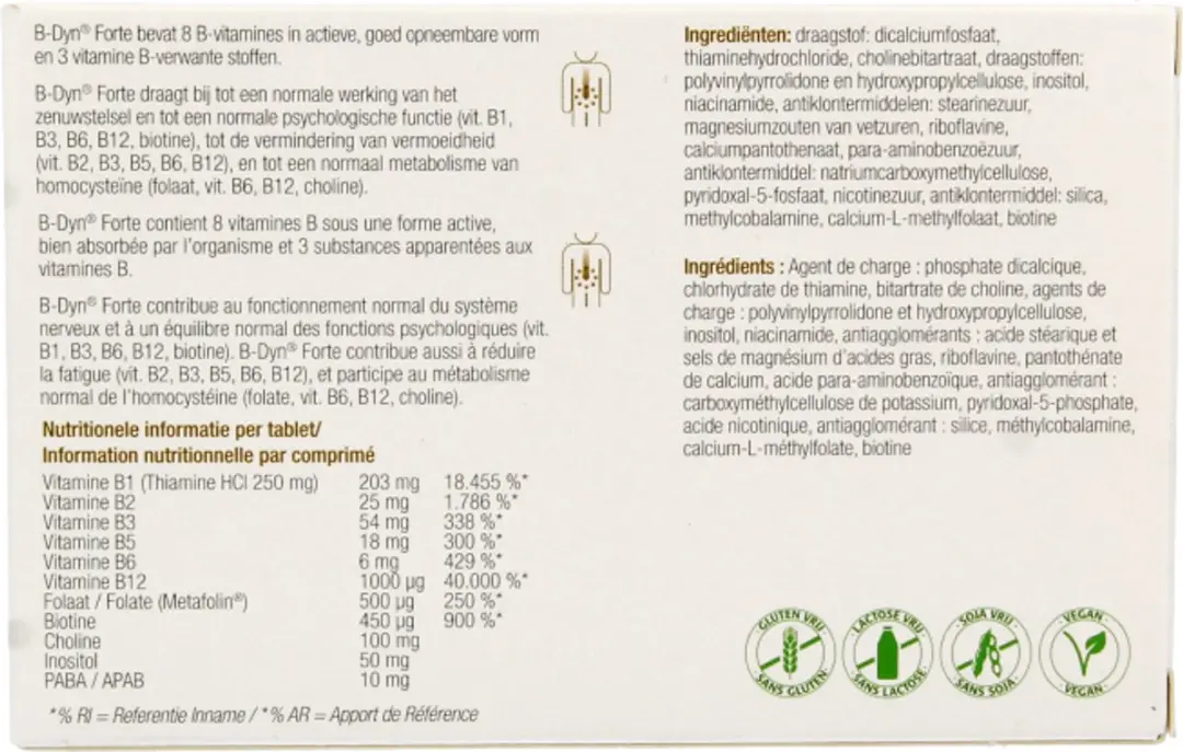 Metagenics B-Dyn Forte 30 Tabletten