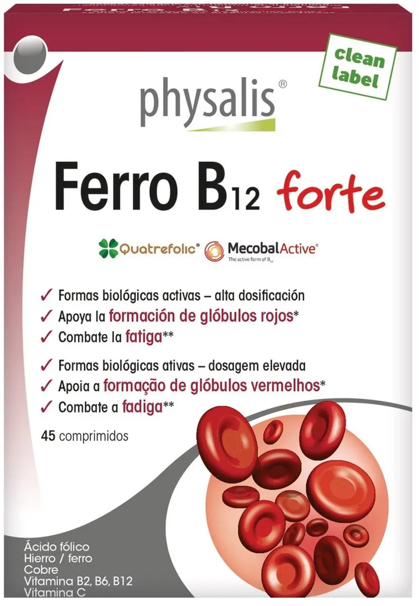 Physalis Ferro B12 forte 45 Tabletten